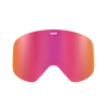 Magenta mirror lens for Carver ski goggles