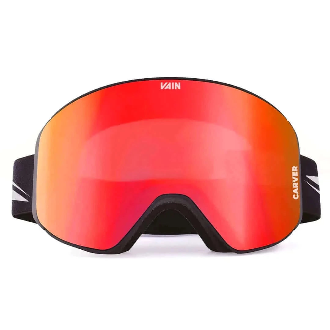 VAIN Crimson Carver ski goggle front view