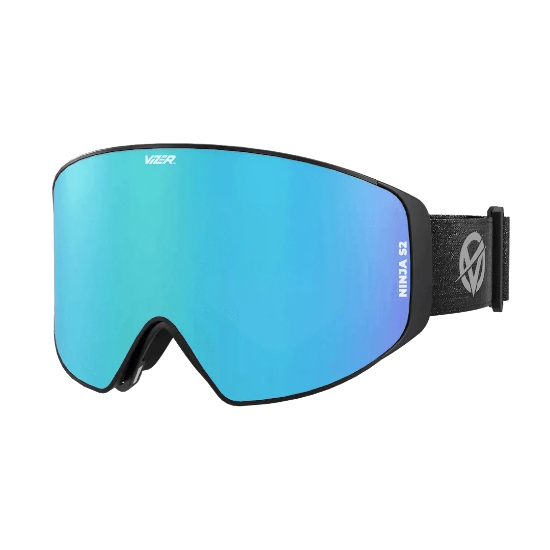 Ice blue maskes ski goggle - Vizer
