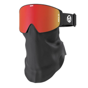 Crimson Ninja ski goggle with magnetic mask
