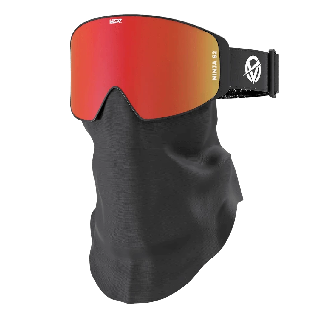 dope flush 2x-up ski goggle Smoke mask for Ninja ski goggles