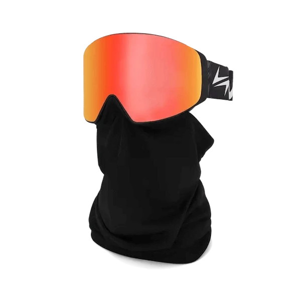  Magnetic attachable mask on Ninja ski goggle