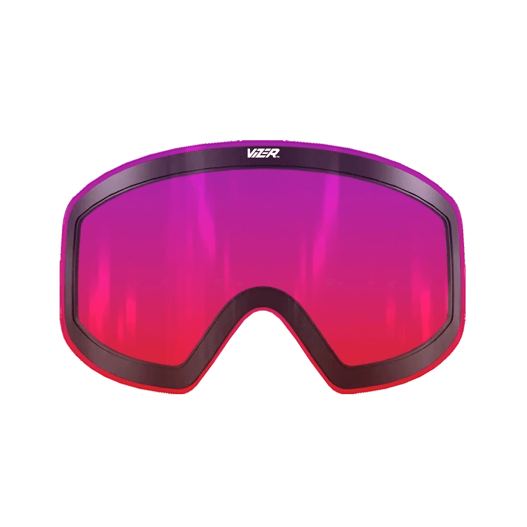 CE 1 purple ski goggle lens
