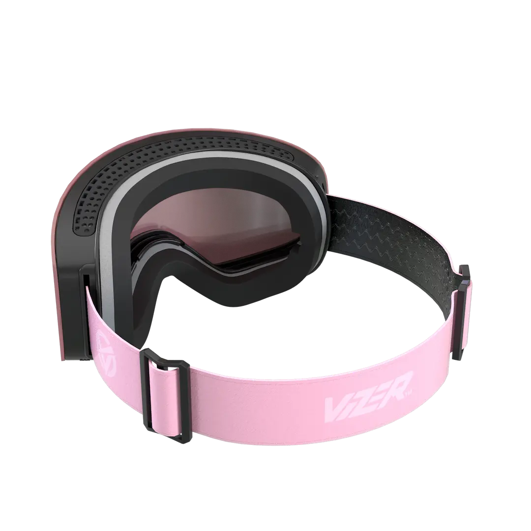 Pink strap for Vizer ski goggles