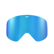 Blue mirror lens for Slopester ski goggle