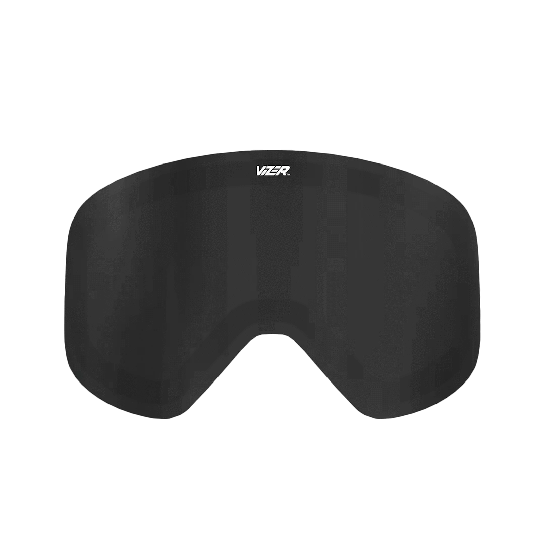 Coal black lens for Carver ski goggles - Vizer