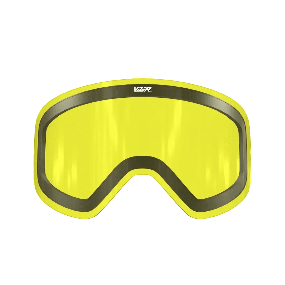 Yellow lens for Carver ski goggles