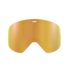 Golden mirror lens for Slopester ski goggles