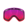 Purple red gradient ski goggle lens for Slopester goggle